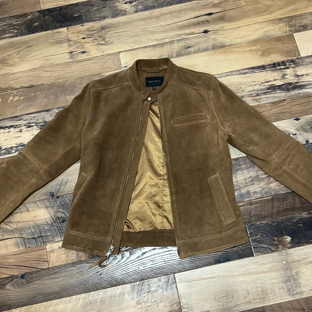 Banana Republic Brown Suede Jacket